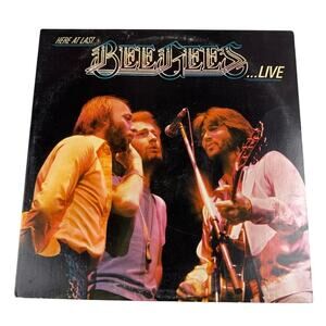 Bee Gees Here At Last... Bee Gees... Live 2xLP Vinyl 1977 RSO Records RS-2-3901